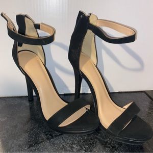 COPY - Solid Black High Heels Women’s 8.5